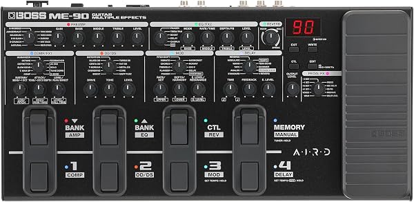 BOSS ME-90 Pedaleira Multiefeito para Guitarra, 2,9 kg