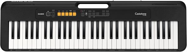 Casio Casiotone CT-S100 Teclado Musical Digital de 61 Teclas, Preto