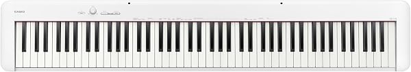 Casio CDP-S110 Piano Digital de 88 Teclas com Pedal SP-3, Preto