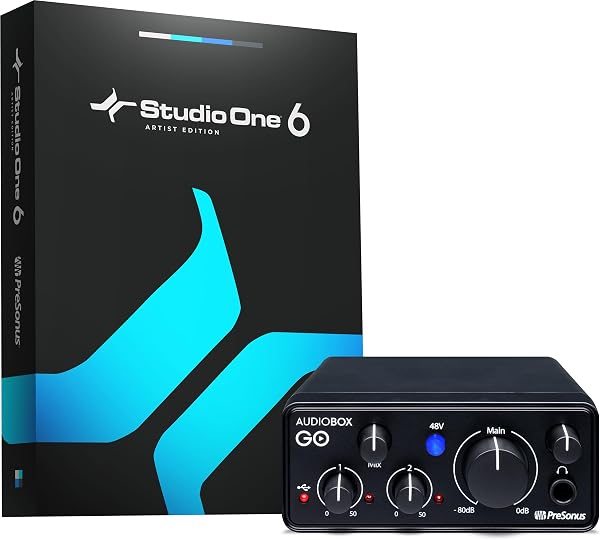PreSonus AudioBox GO Interface de Áudio USB-C