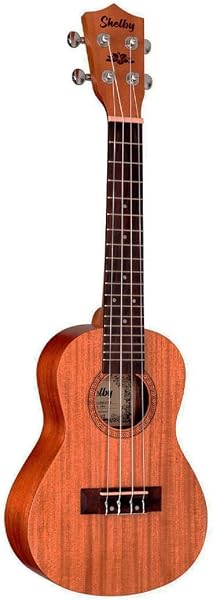 Shelby SU23M Ukulele Concerto Mogno Acetinado